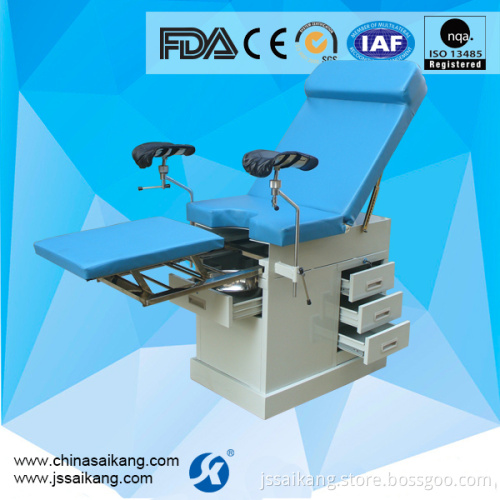 Gynaecological Examination Bed with Foot Section Retractable (A048)